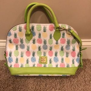 Pineapple Dooney and Burke Purse